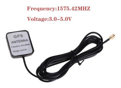 Bil GPS Signalantenn GPS Mottagare Signalförstärkare Enhet SMA Kontakt Auto GPS Tillbehör Passar för Bil Navigation DVD Radio