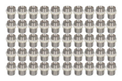 50 set LED-hållare 10 mm rund plastförkromad för lysdioder Lamplampa