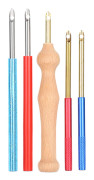 DIY Broderi Punch Needle Pen Hantverk Stickning Sömverktyg Tråd Sy Tillbehör