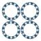 4ST WS2812 5050 RGB LED Ring Panel 12 Bit Smart Fullfärg Hög Ljusstyrka Rund Lampa 5V