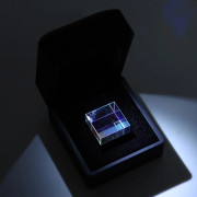 Sexsidig 23mm Ljusstark Kubisk Prisma för Färgat Glas