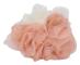 Badbollskarvning Enkel och Elegant Tvåfärgad Delikat Skumningsnät Mesh Dusch Loofah BadbollYMMR)