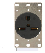 NEMA 6 30R 30A 250V Industriellt Eluttag 3 Håls Kontakt