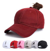 Baseballkeps - Casual keps, sportig baseballkeps kepsar topp keps klassisk enfärgad vintage sport för golf solhatt, röd