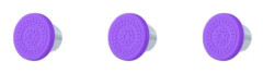 1/2/3/5 breda stålskålsdressingbehållare tätning salladsdressingkoppar purple lid 3PCS