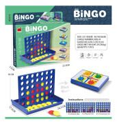 Vikbar anslutning 2-i-1 linje klassiskt brädspel party bingo internationellt schack familjespel barn pedagogisk leksak