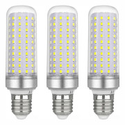 3 st LED E27 Majslampa 30W AC175-265V Kallvit 6000K 2500LM Ej Dimbar 300W Motsvarande Halogenlampa_MGF
