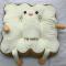 VISNFA Cute Cartoon Figure Car Lumbar Pillow - Soft, Lightweight