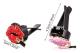 Car Air Outlet Aromaterapi Clip Rhinestone Red Lips Clips ROSE Rose red