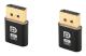 2 st 4k Displayport Dummy Plug Dp Virtuell Display Adapter Edid Headless Ghost Emulator Desktop Acc
