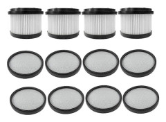 4 Filter och 8 Filter Bomull för Dreame Z10 Station / U10 / U20 / P10