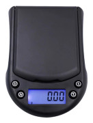 500g/0,1g 200g/0,01g Smyckesvåg Hög Precision Energisparande ABS Koncis Design Digital Fickvåg för Kök 500g-0.1g