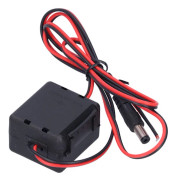 24V till 12V Strömomvandlare Spänningstransformator Inbyggt Filter Bil Lastbil Buss Parkeringskamera