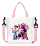 Populär K-POP Demon Hunter Girls Anime Tryck Crossbody Väska 14