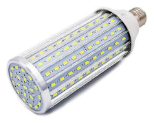 E27 LED majslampa 60W, 550W Motsvarande glödlampor, 6500K Cool White E27 LED-lampa, ej dimbar, 5850LM 160x5630SMD