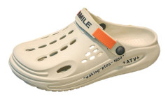 Herrar Clogs, Slip-on Stängda Sandaler, Mjuka Sulor Vandringskor GRAY