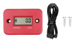 Timräknare med batteritimer LCD Digital Display RPM Bil Motorcykel Vattenskoter Båt Mätare Räknare Varvräknare Motorverktyg-xindaren