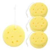 4 st Kroppssvamp Dusch Loofah Kvinnor Män Badskrubb Dusch Viktig Tillbehör