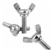25 st vingmutter M6 X25 mm vingskruv med metrisk bult 304 rostfri