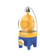 Manuell äggvisp äggblandare dragare plast vit äggula mixer omröringsmixer