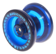 IC Yoyo Classic Baby Toys Professionell Magic Yoyo K1 Spin Aluminium Mörkblå en one size