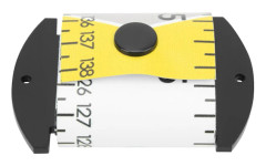 138x5cm Fiskmätningslinjal Fiskmätningsband Vattentät Fiske Mätverktyg Gul