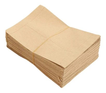Bruna presentpapper i bulk, påsar för festfavörer, effektiva bröllopsdekorationspåsar, förpackningsmaterial för snacks och örter L (LGL) M