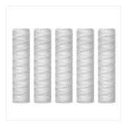 10 Mikron 10 Tum x 2,5 Tum Trådlindad Sedimentvattenfilterpatron Hela Husets Sedimentfilter