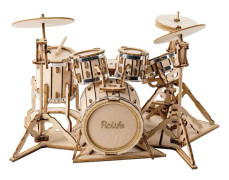 3D-pussel Trämodell för att bygga musikinstrument för vuxna barn