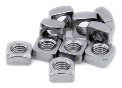M10 (10mm) fyrkantig mutter (fasad) - Rostfritt stål (A2) (20-pack)