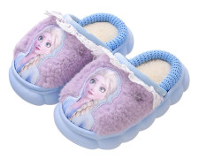 Barnens tofflor, vinter inomhus värme och halkfria Purple 30/31