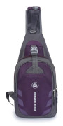 Liten bröstväska Axelväska LILA purple