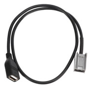 Bilstereo USB-adapterkabel Stöd MP3 WMA WAV Ersättning för MITSUBISHI Outlander ASX Lancer