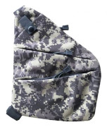 Multifunktionell Camouflage Oxford Tyg Crossbody Fanny Pack för Män - Vänster Axel Camouflage