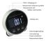 Digitalt Måttband, Elektronisk Måttband, Digital Rullmått med LCD-Display, Rullande Linjal kompatibel Platt Böjd Diameter, Udda Form, M