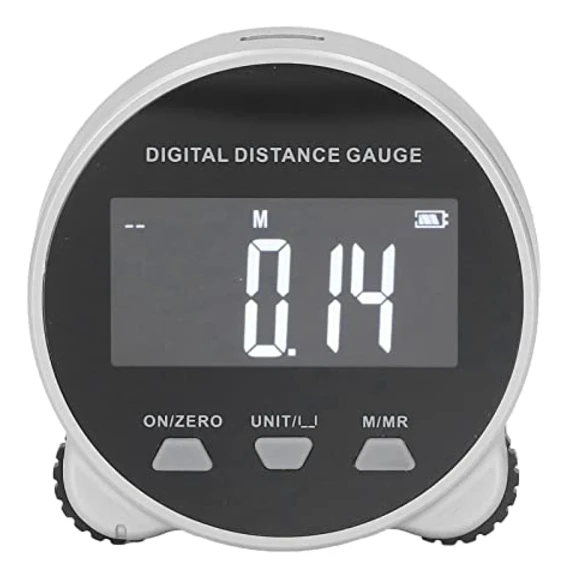 Digitalt Måttband, Elektronisk Måttband, Digital Rullmått med LCD-Display, Rullande Linjal kompatibel Platt Böjd Diameter, Udda Form, M