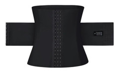 Kvinnor Shapewear Magekontroll Body Shaper SVART XS Black XS