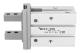 MHZ2 20D Dubbelverkande Finger Cylinder Aluminiumlegering Luft Pneumatisk Cylinder 10mm Borrning