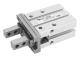 MHZ2 20D Dubbelverkande Finger Cylinder Aluminiumlegering Luft Pneumatisk Cylinder 10mm Borrning