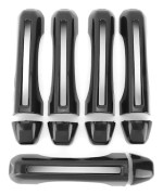 10-pack ABS Dörrhandtagskåpa Trim Passar för Jeep Wrangler JL 2018 +