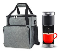 Väska för kaffemaskin med en kopp, förvaringspåse för kaffemaskin, vattentät dammskyddande handväska, bärbar förvaringspåse