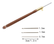 1 set fransk broderivirkad DIY handkorsstygn cotto B
