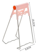Anti-Hot Clip skål Diskklämma Mikrovågsugnsbricka Halkfri diskklämma Hushållsångklämma Köksredskap Pink Disc Clamp