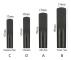 Alto Saxofon Saxofon Reeds 2.5 Reed Alto Saxofon Reeds 2-1/2 Reed Styrka 2.5 Black Alto Saxophone