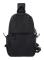 Small Black Sling Crossbody Backpack Shoulder Bag for Men Women, Lightweight Single Strap Backpack Sling Bag Backpack for Hiking Walking Cycling Travel C