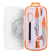Matematik Geometri Kit Set 10 Delar Studenttillbehör med Shatterproo