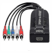 Komponent Till HDMI-omvandlare Stöd 1080p Hane Ypbpr Till HDMI-adapter R/l Till HDMI 5rca Till HdmiP20211224628