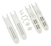 Wltoys XK X450 RC Flygplan Motorbas Fäste Grupp Skal Mottagare Hus Reservdelar Vit