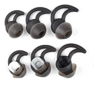 Ersättningsöronsnäckor Örontoppar Kompatibla Bose Qc20 Qc20i Qc30 Sie2i Ie2 Ie3 Soundsport In-Ear Hörlurar Brusisolering Soundsport Örontoppar (Svart)