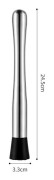Popsicle Sticks Ice Hammer 24,5X3,3CM 24.5x3.3cm